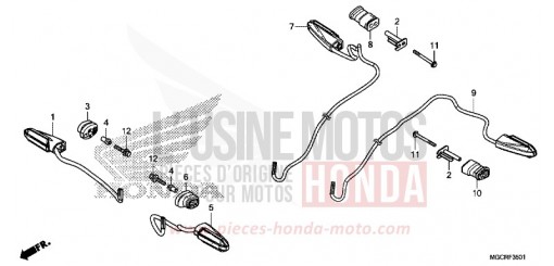 WINKER (CB1100NA/NAD) CB1100NAJ de 2018